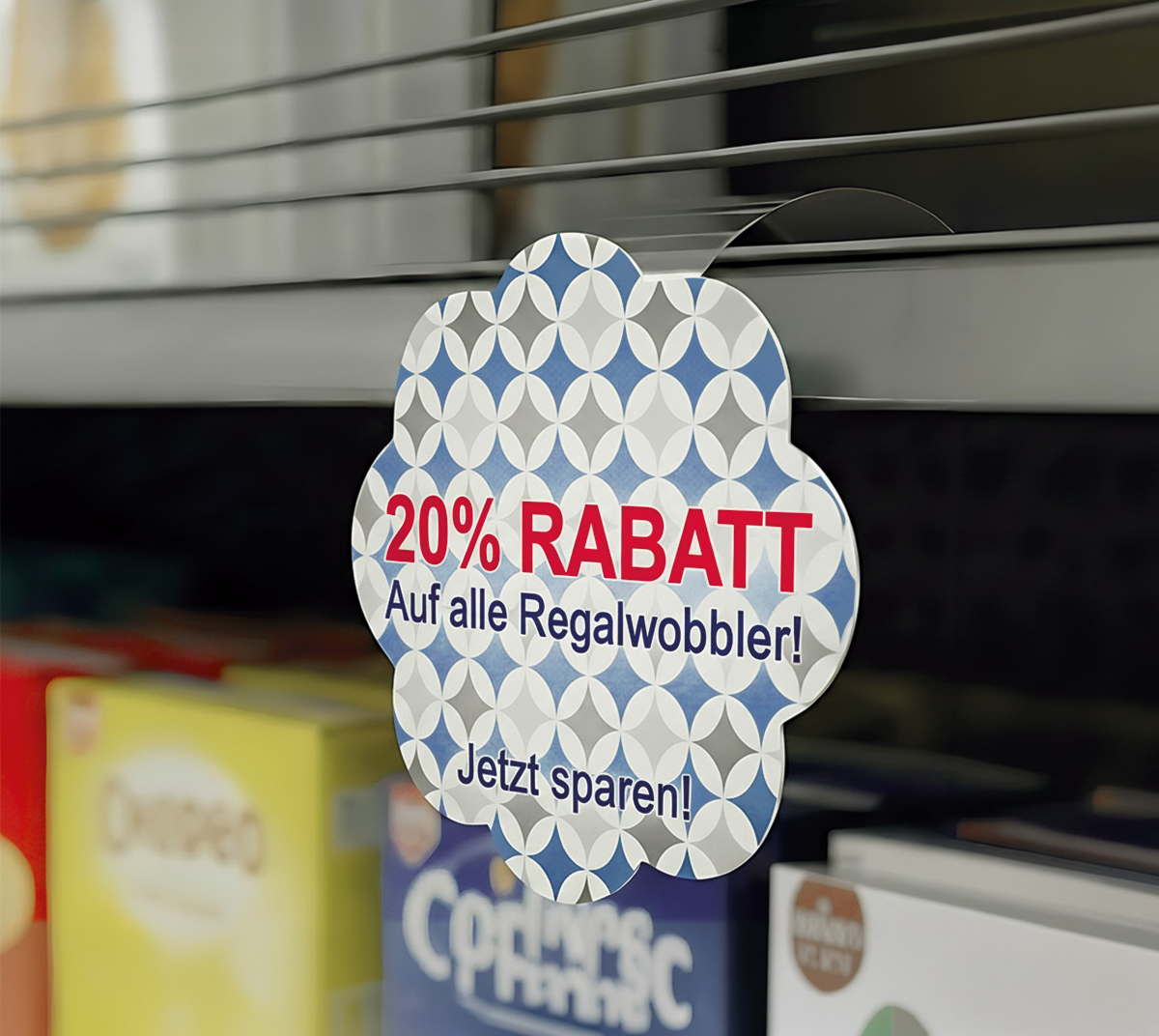 Regalwobbler Neu jetzt probieren als POS Werbemittel