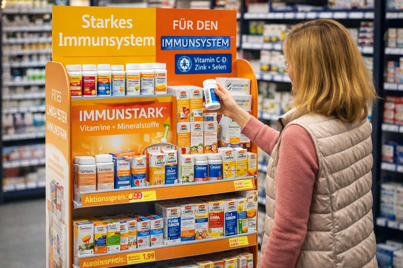 Ein Blick. Eine Entscheidung. Warum Nahrungsergänzungsmittel am POS verkauft werden