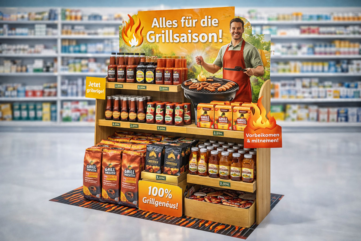 Grillsaison am POS: So steigern Sie Ihren Abverkauf genau dann, wenn Kauflaune herrscht