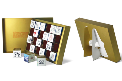 Hochwertiger Adventskalender für Swiss Banking – Premium-Werbemittel mit starkem Kontaktpreis