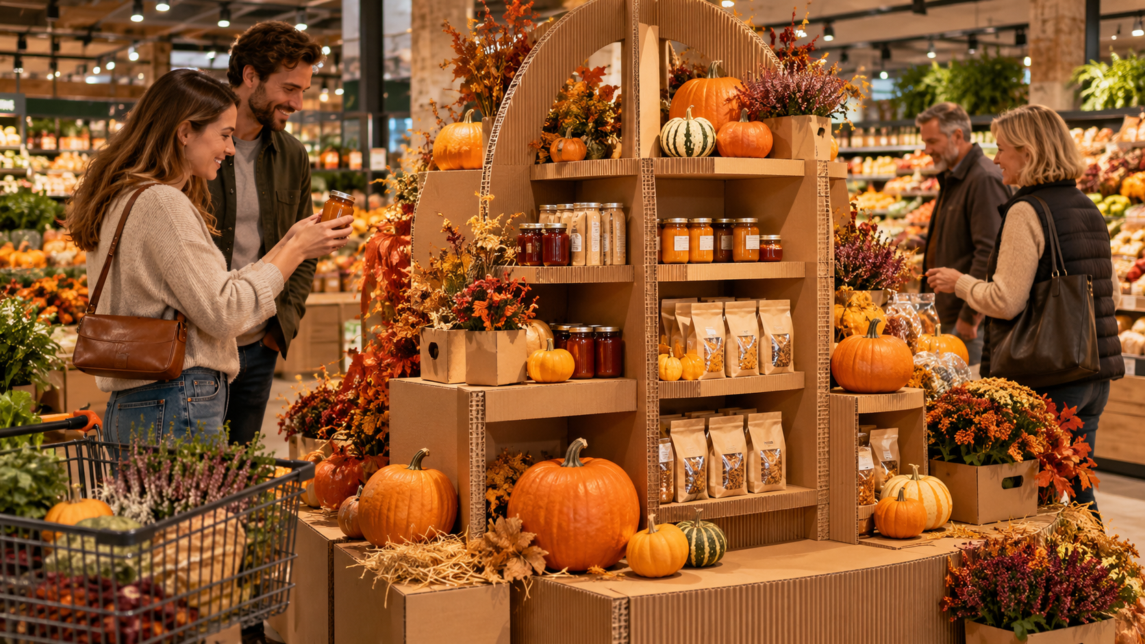 Lässt sich ein Display nur aus Kürbissen bauen?
