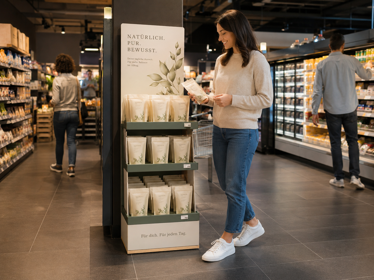 Weniger Fläche, mehr Wirkung: Wie kompakte Displays am POS überzeugen