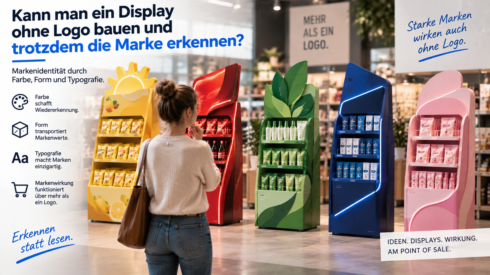 Kann man ein Display ohne Logo bauen und trotzdem die Marke erkennen?