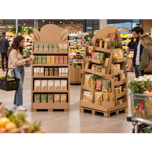 Symmetrie oder Chaos: Was zieht den Blick am POS stärker an?