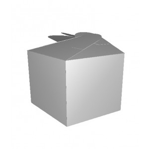 quadratische Rosettenverpackung