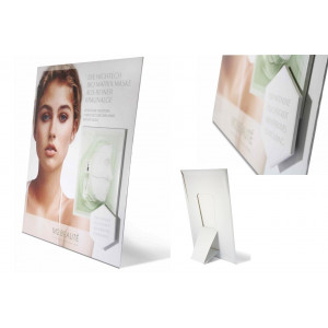 Blockplakat für M2 BEAUTÉ – maximale Sichtbarkeit am POS mit echter Tiefenwirkung