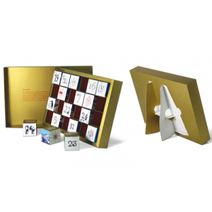 Hochwertiger Adventskalender für Swiss Banking – Premium-Werbemittel mit starkem Kontaktpreis