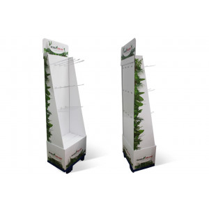 Bodendisplay mit Eurohaken für Herba Frucht – maximale Stabilität & perfekte Warenpräsentation am POS